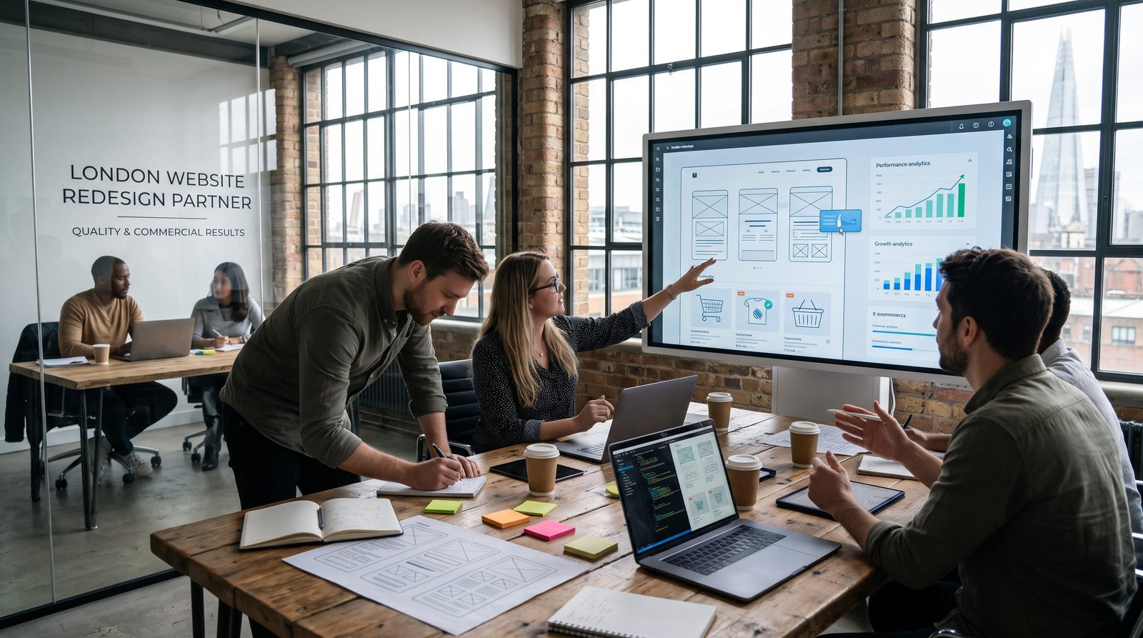 A London website redesign partner focused on quality and commercial results
