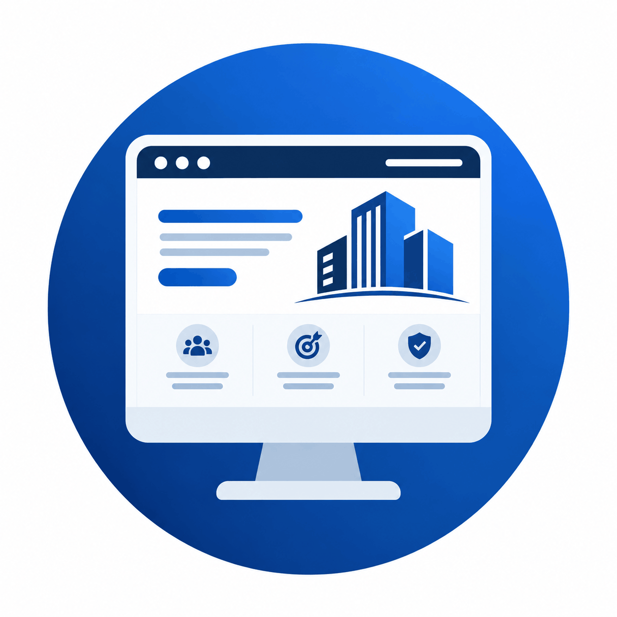 Corporate Website Icon