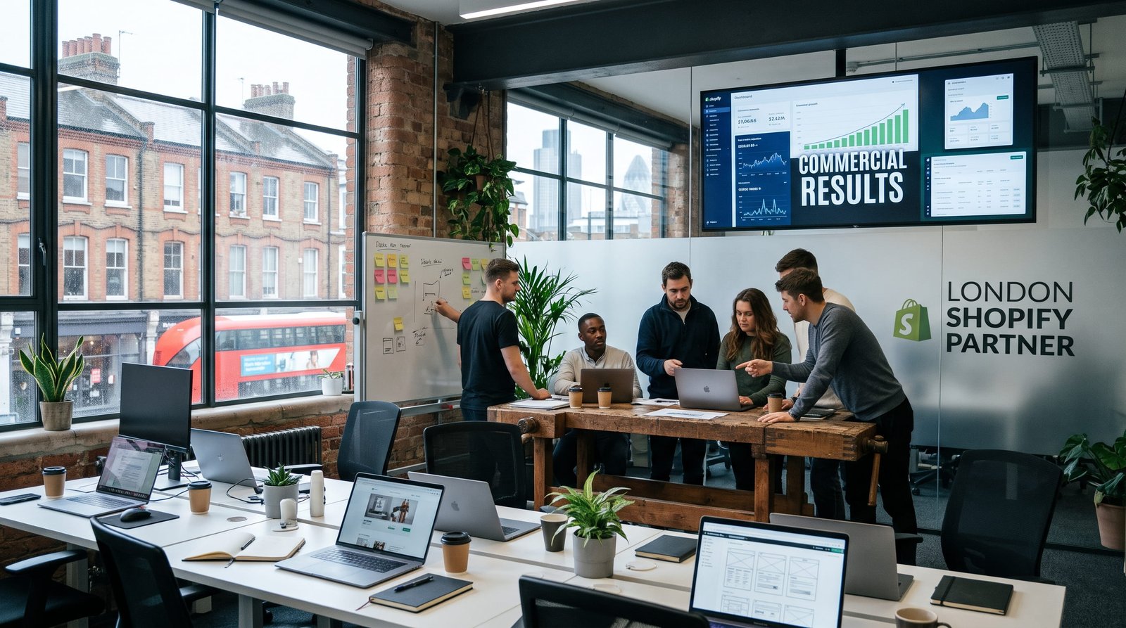 A London Shopify partner focused on quality and commercial results