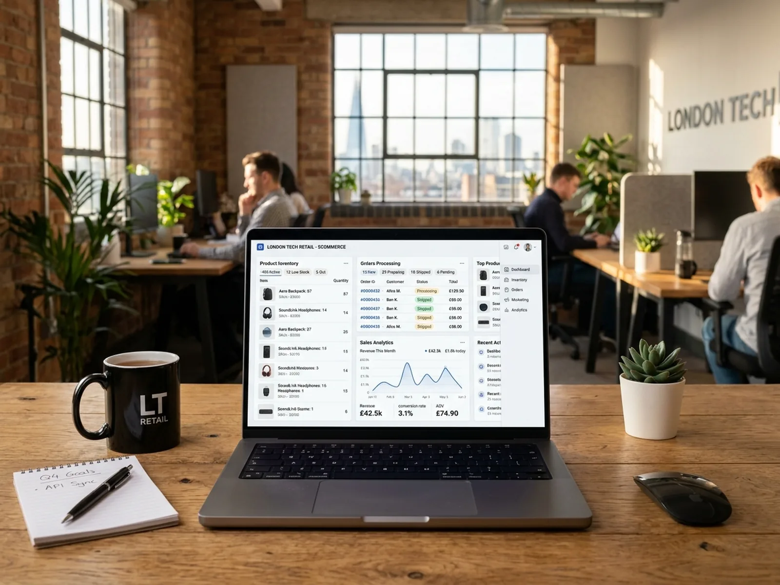 OpenCart Development Agency in London - eCommerce Store Management & Orders Dashboard